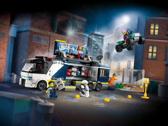 Конструктор LEGO City 60418 Полицейский грузовик криминалистической лаборатории в Чите