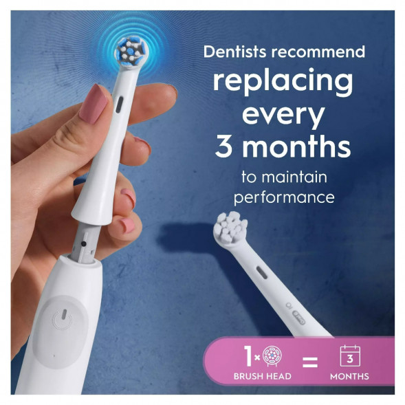 Сменные насадки для зубной щетки Oral-B iO Gentle Care (4 шт.) в Чите
