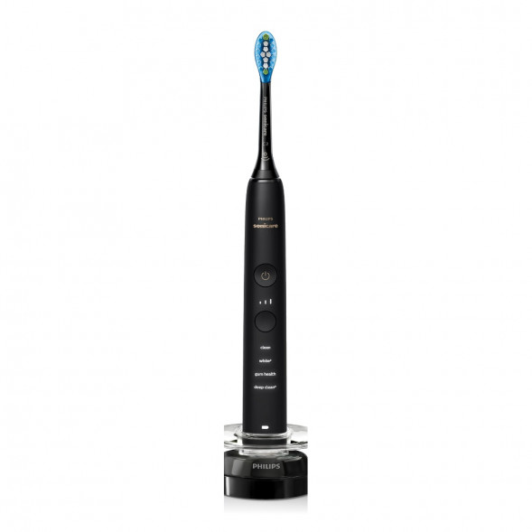 Набор из 2 электрических зубных щеток Philips Sonicare DiamondClean 9000 HX9914/54, чёрный в Чите