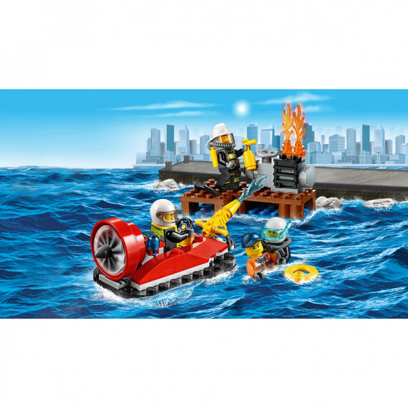 Конструктор LEGO City Fire 60106 Пожарная охрана в Чите