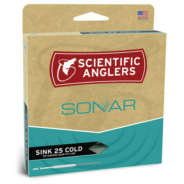 Рыболовная леска Scientific Anglers Sonar WF-200-S Sink 25 Cold 121484 в Чите