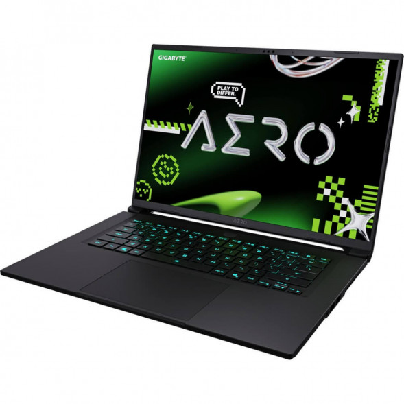 Ноутбук Gigabyte Aero X16 1VH (1VH93KZC94AD) (16&amp;quot;, IPS, AMD Ryzen AI 7 350 2ГГц, 8 ядер, 16ГБ DDR5, 1ТБ SSD, NVIDIA GeForce RTX 5060 - 8 ГБ, без ОС), серый в Чите