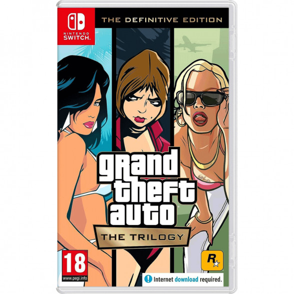 Grand Theft Auto: The Trilogy - The Definitive Edition [Nintendo Switch, русские субтитры] в Чите