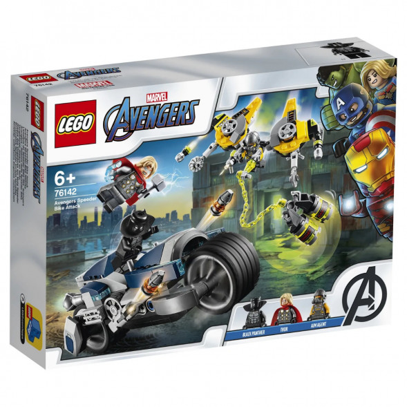 Конструктор LEGO Super Heroes 76142 Мстители Атака на спортбайке в Чите