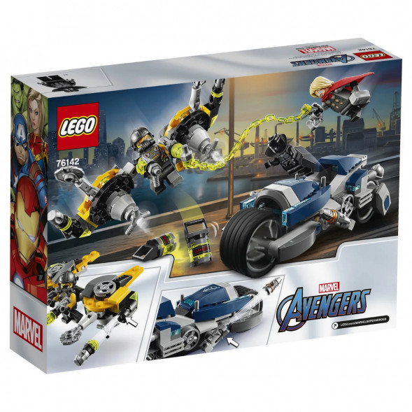 Конструктор LEGO Super Heroes 76142 Мстители Атака на спортбайке в Чите