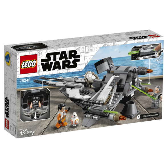 Конструктор LEGO Star Wars 75242 Перехватчик СИД Чёрного аса в Чите