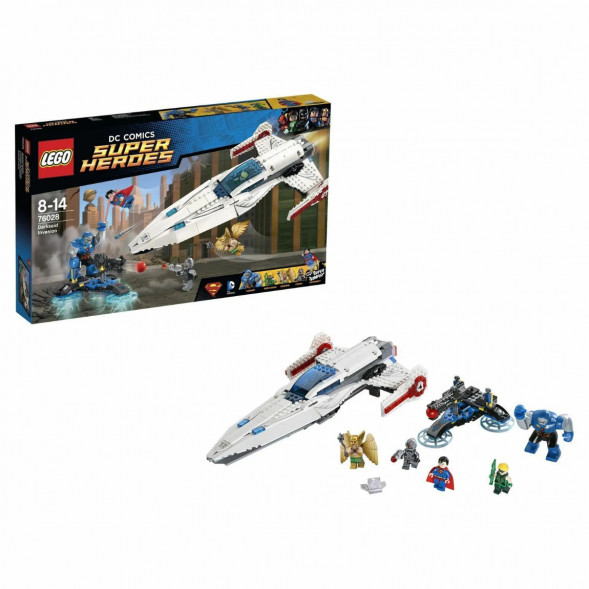 Конструктор LEGO Super Heroes 76028 Вторжение Дарксайда в Чите