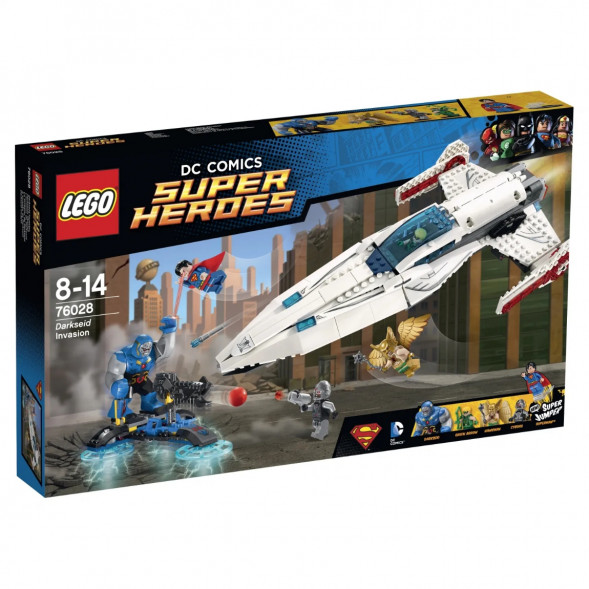 Конструктор LEGO Super Heroes 76028 Вторжение Дарксайда в Чите