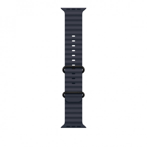 Ремешок Apple Watch 49мм Navy Ocean Band - Black Titanium Finish (MYPA3) в Чите