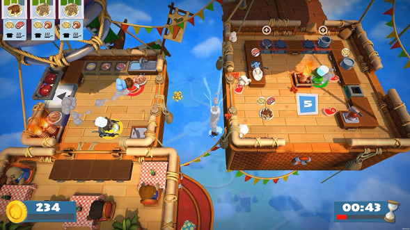 Игра Overcooked &amp;amp; Overcooked 2 [Nintendo Switch, английская версия] в Чите