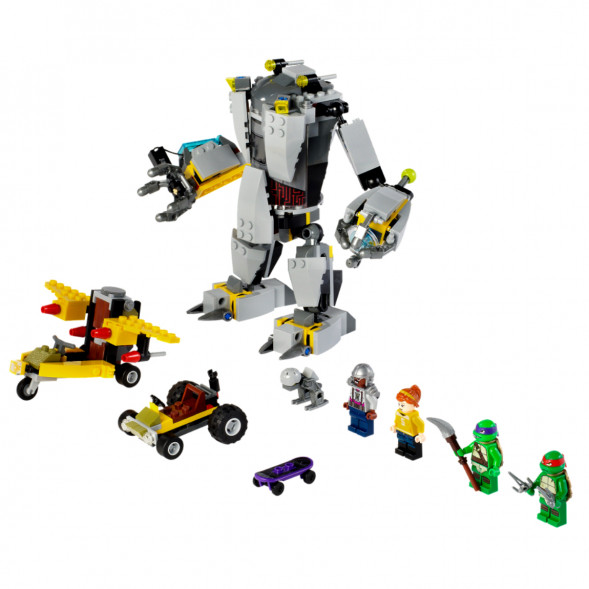 Конструктор LEGO Teenage Mutant Ninja Turtle 79105 Нападение робота Бакстера в Чите