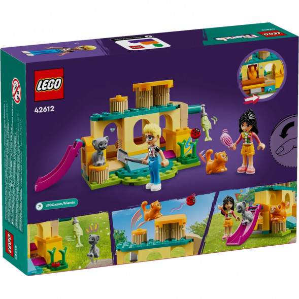 Конструктор LEGO Friends 42612 Приключение на игровой площадке для кошек в Чите