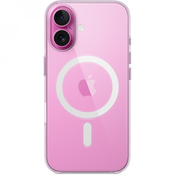 Чехол Apple Clear Case with MagSafe для iPhone 16, прозрачный (MA6A4ZM/A) в Чите
