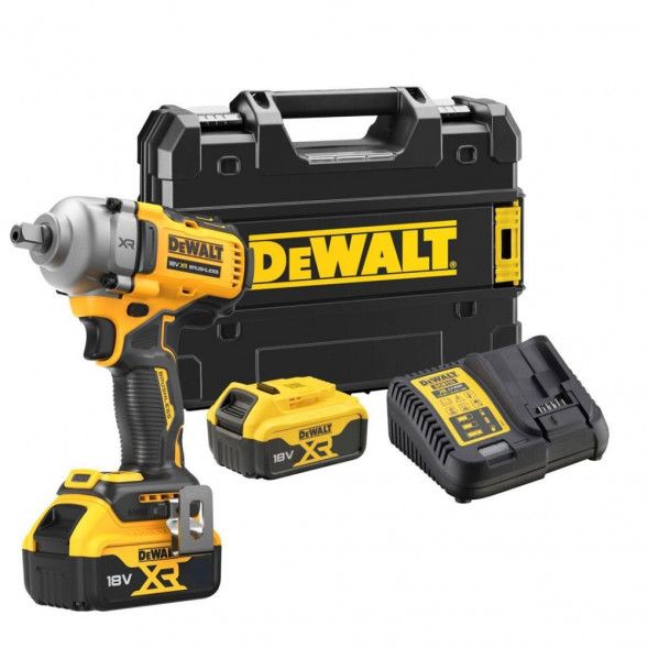 Гайковерт DEWALT DCF892M2T с 2 АКБ 4 Ач и ЗУ, в кейсе TSTAK в Чите