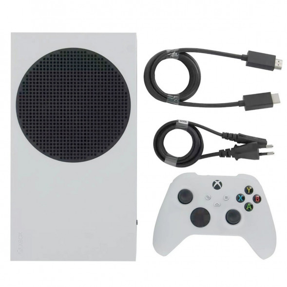 Игровая приставка Microsoft Xbox Series S 512 ГБ SSD RU, белый/черный в Чите