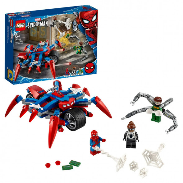 Конструктор LEGO Super Heroes 76148 Человек-паук против Доктора Осьминога в Чите
