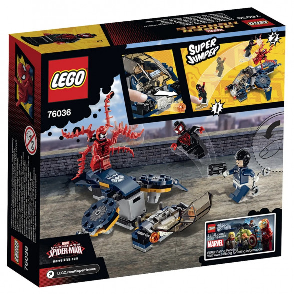 Конструктор LEGO Super Heroes 76036 Воздушная атака Карнажа в Чите