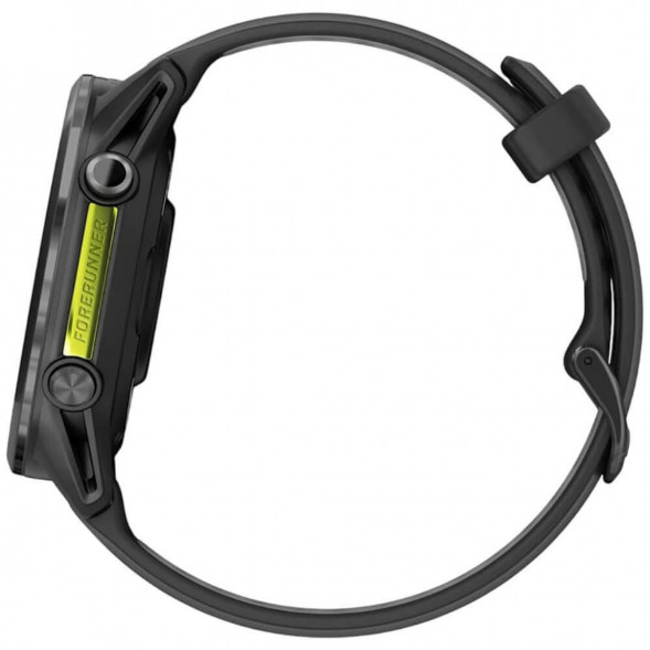 Умные часы Garmin Forerunner 970 Carbon Gray DLC Titanium ремешок Black/Translucent Whitestone 010-02969-10 в Чите
