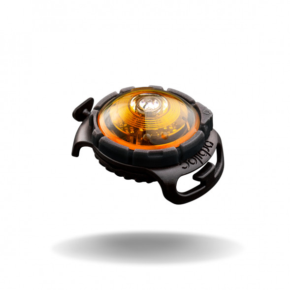 Фонарь для собак Orbiloc Dog Dual Signal Colours, желтый в Чите