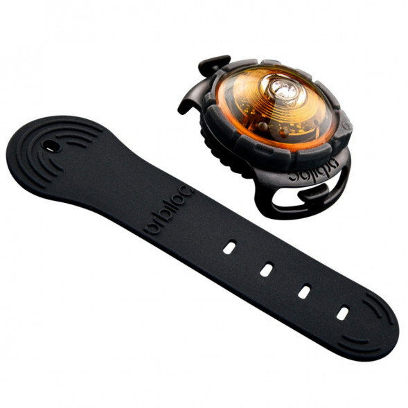 Фонарь для собак Orbiloc Dog Dual Signal Colours, желтый в Чите