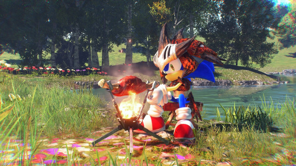 Игра Sonic Frontiers для PS4 (диск, русские субтитры) в Чите