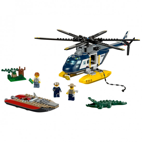 Конструктор LEGO City 60067 Погоня на полицейском вертолёте в Чите
