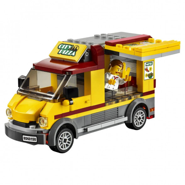 Конструктор LEGO City Great Vehicles 60150 Фургон-пиццерия в Чите