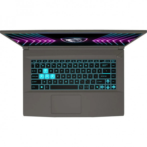Ноутбук игровой MSI Thin 15 B2RVE-3451XRU (15.6&amp;quot;, IPS, Intel Core 7 240H 2.5ГГц, 10 ядер, 16ГБ DDR4, 512ГБ SSD, NVIDIA GeForce RTX 4050 для ноутбуков - 6 ГБ) в Чите