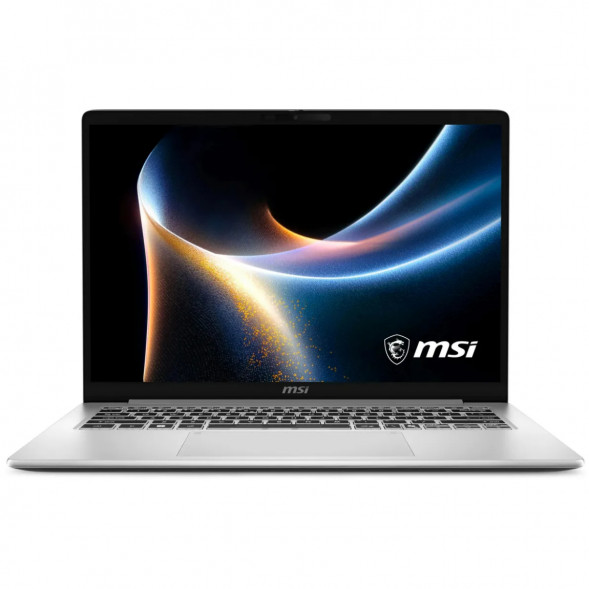 Ноутбук MSI Modern 14S AI+ G3MG-010XRU (14&amp;quot;, OLED, Intel Core Ultra 7 355 2.3ГГц, 8 ядер, 16ГБ DDR5, 512ГБ SSD, Intel Graphics, без ОС), серебристый в Чите