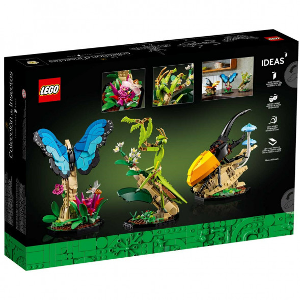 Конструктор LEGO Ideas 21342 Коллекция насекомых в Чите