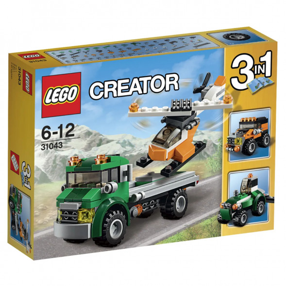 Конструктор LEGO Creator 31043 Перевозчик вертолета в Чите