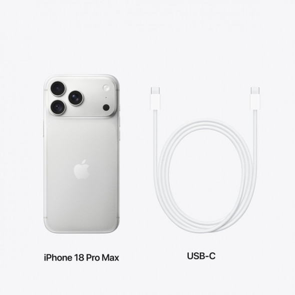 Смартфон Apple iPhone 18 Pro Max 256GB (eSIM), Silver в Чите