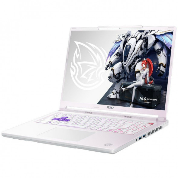 Ноутбук MSI Crosshair A16 HX MLG Edition E8WFK-090XRUY (16&amp;quot;, IPS, AMD Ryzen 9 8940HX 2.4ГГц, 16 ядер, 16ГБ DDR5, 1ТБ SSD, NVIDIA GeForce RTX 5060 - 8 ГБ, без ОС), белый в Чите