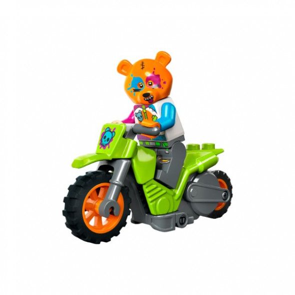 Конструктор LEGO City 60356 Трюковый мотоцикл медведя в Чите