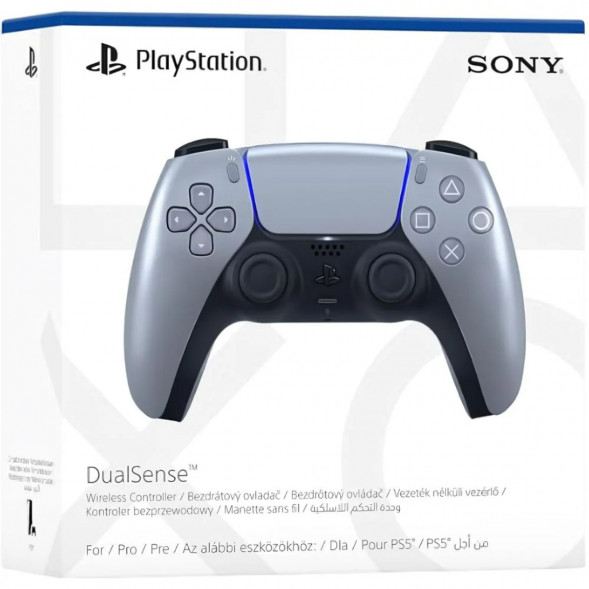 Геймпад Sony DualSense, Sterling Silver (Чистое серебро)  в Чите