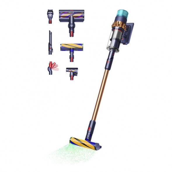 Пылесос Dyson Gen5 Detect Absolute SV23 EU, темно-синий/медный в Чите