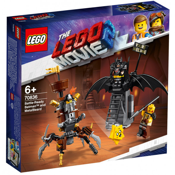 Конструктор LEGO Movie 70836 Боевой Бэтмен и Железная борода  в Чите