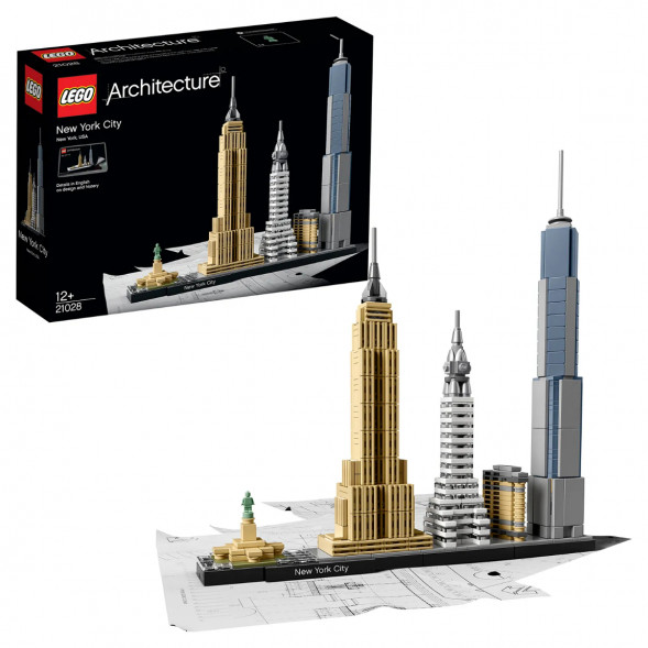 Конструктор LEGO Architecture 21028 Нью Йорк в Чите