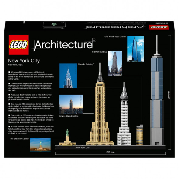Конструктор LEGO Architecture 21028 Нью Йорк в Чите