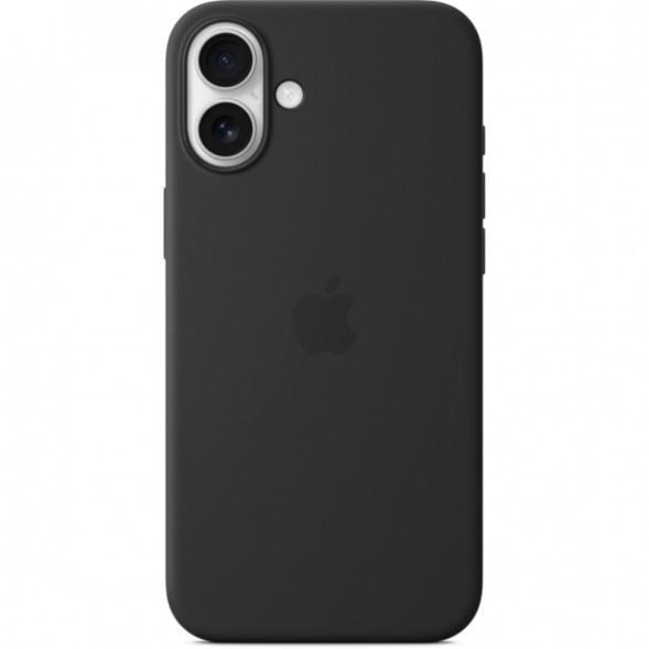 Чехол Apple для iPhone 16 Plus Silicone MagSafe, черный (MYY93ZM/A) в Чите