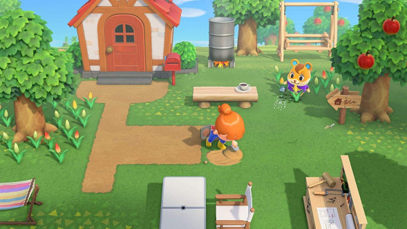 Игра Animal Crossing: New Horizons [Nintendo Switch, русская версия] в Чите