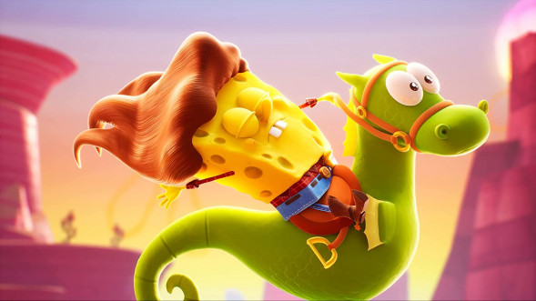 SpongeBob SquarePants: The Cosmic Shake (PS4, русские субтитры) в Чите