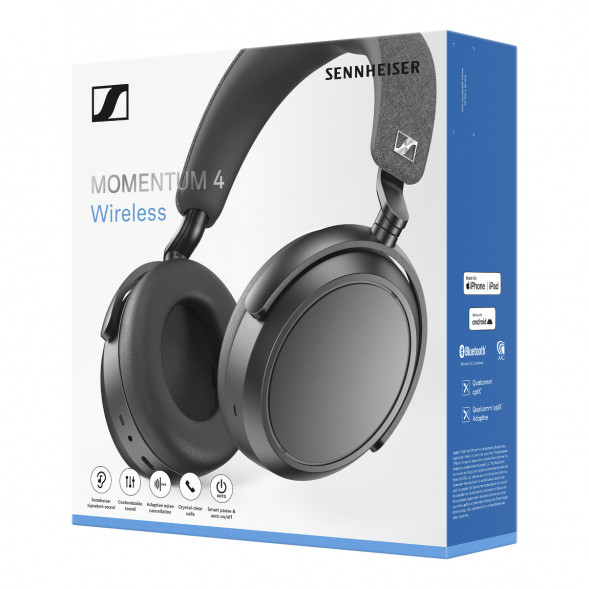 Беспроводные наушники Sennheiser Momentum 4 Wireless, Graphite в Чите