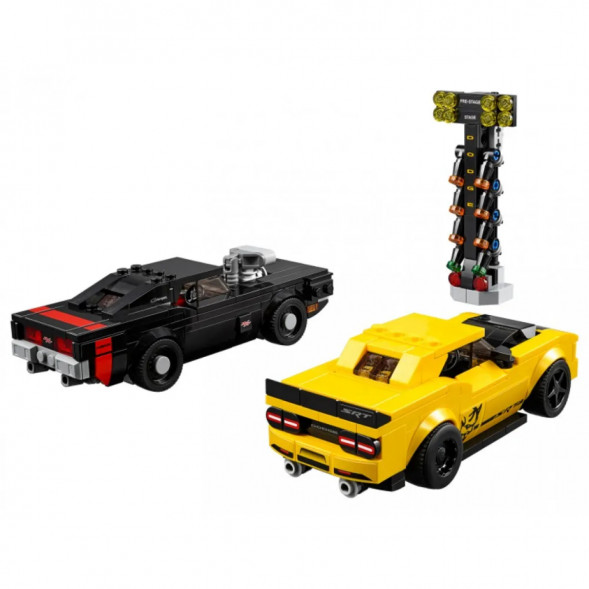 Конструктор LEGO Speed Champions 75893 2018 Dodge Challenger SRT Demon и 1970 Dodge Charger R/T в Чите
