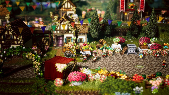 Игра Octopath Traveler 0 [Nintendo Switch, английская версия] в Чите