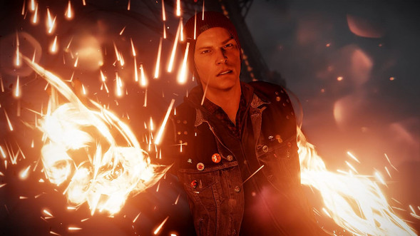 Игра inFAMOUS: Second Son [Хиты PlayStation][PS4, русская версия] в Чите