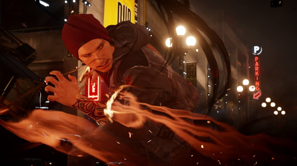 Игра inFAMOUS: Second Son [Хиты PlayStation][PS4, русская версия] в Чите