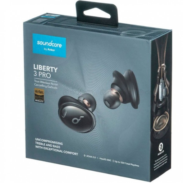 Беспроводные наушники Anker Soundcore Liberty 3 Pro, черный в Чите