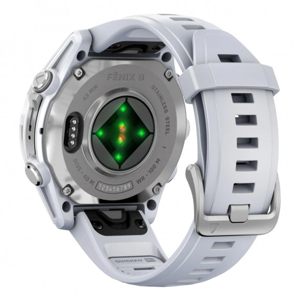 Умные часы Garmin Fenix 8, 43 mm, Whitestone 010-02903-00 в Чите