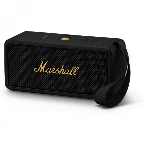 Портативная акустика Marshall Middleton, 60 Вт, черный и латунный в Чите